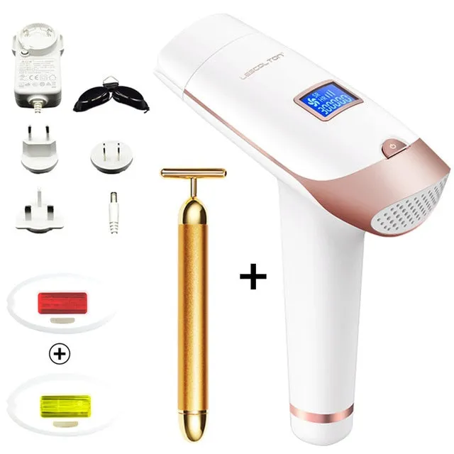 3in1 700000 pulsed IPL Laser Hair Removal Permanent Epilator Armpit