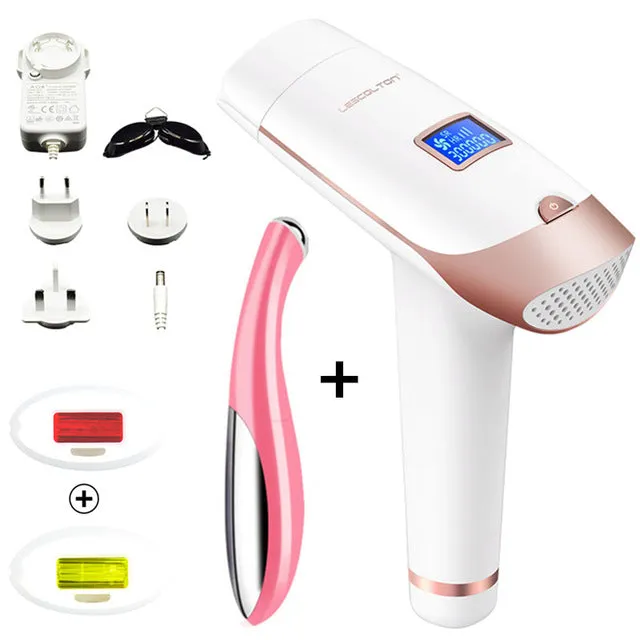 3in1 700000 pulsed IPL Laser Hair Removal Permanent Epilator Armpit