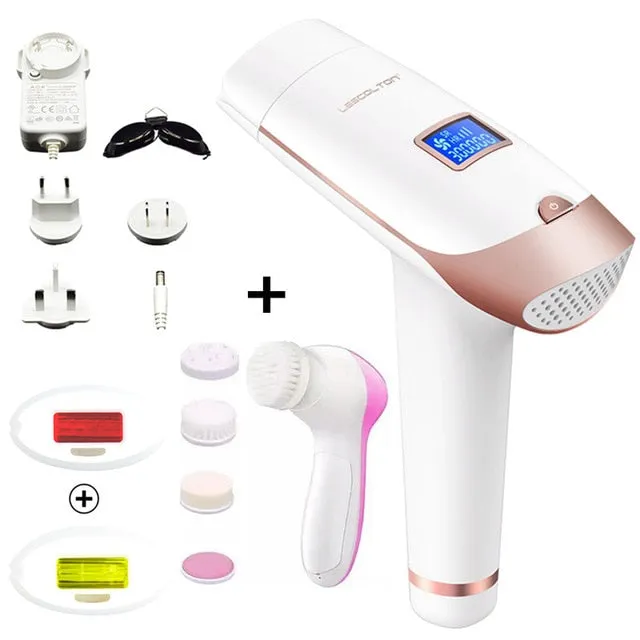 3in1 700000 pulsed IPL Laser Hair Removal Permanent Epilator Armpit