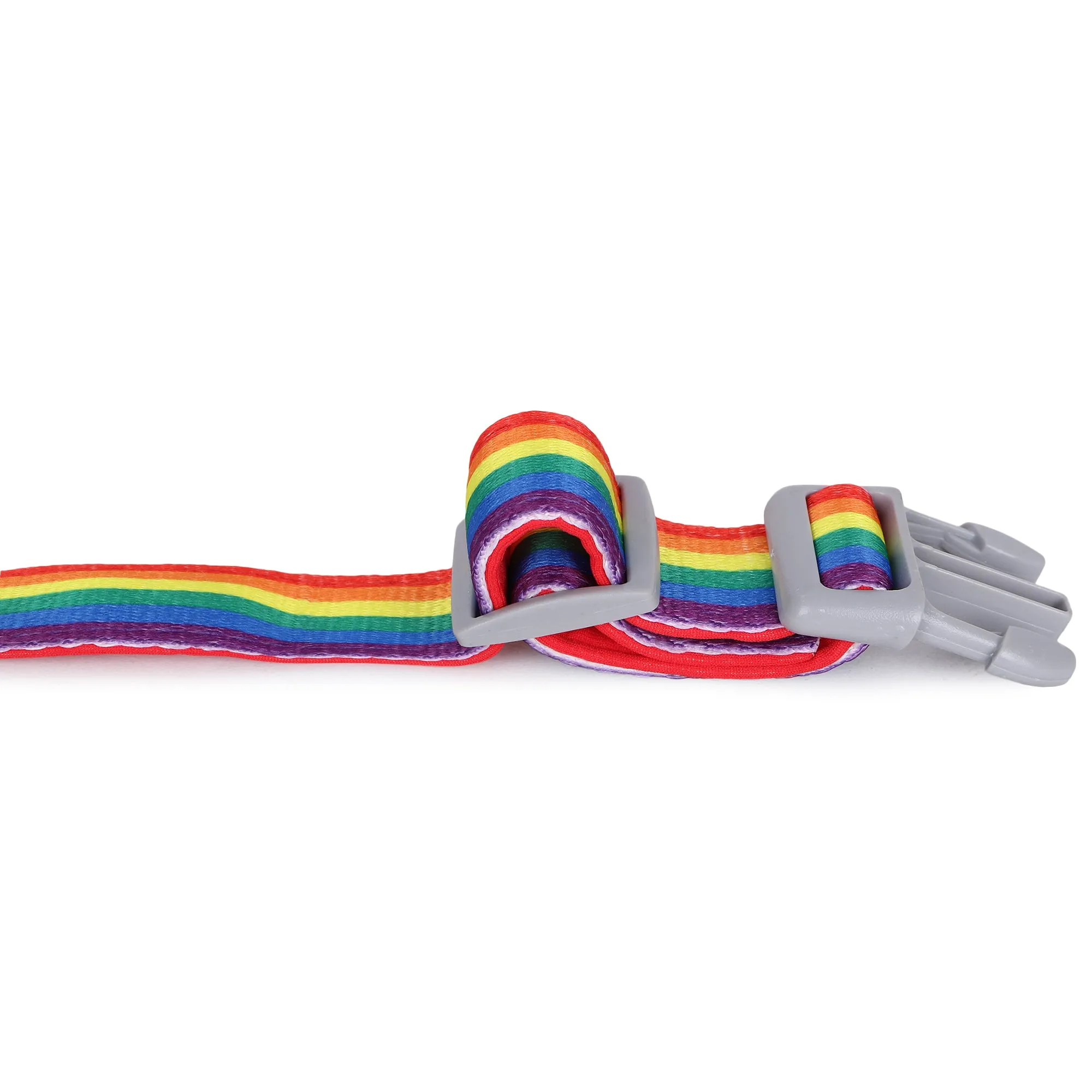 BASIL Pride Rainbow Padded Adjustable Collar for Dogs & Puppies