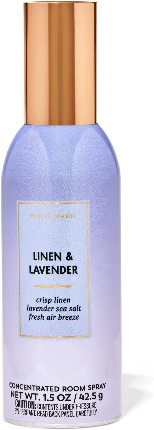 Bath & Body Works Concentrated Room Perfume Spray Linen & Lavender