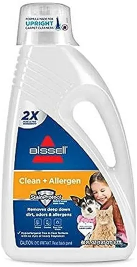 BISSELL 2X Allergen Cleansing Full Size Machine Formula, 60 ounces, 89Q52