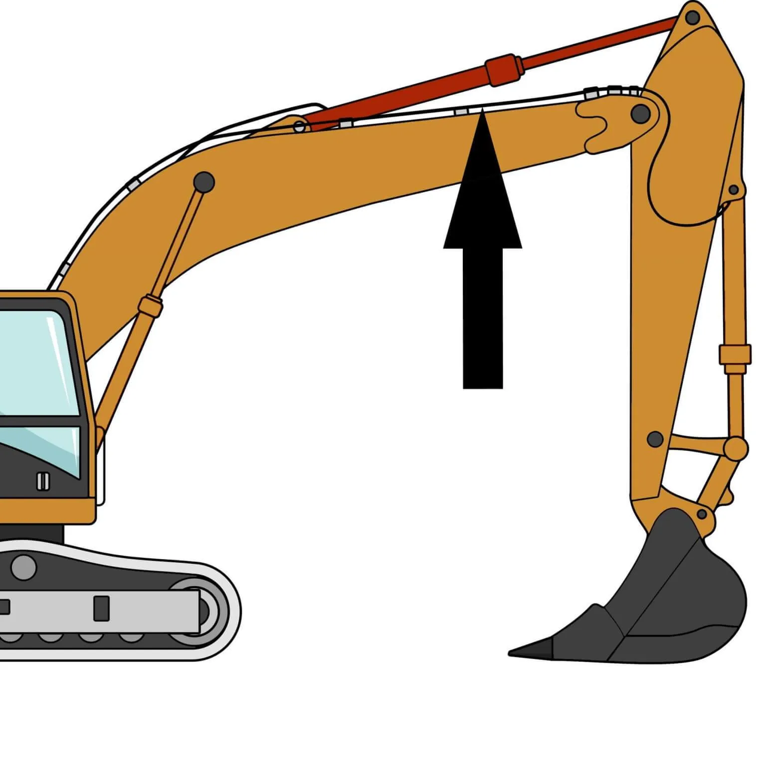 Cat 225B Excavator Stick Seal Kit
