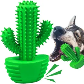 Dog Chew Toy & Toothbrush – Tough, Squeaky, & Interactive for Medium & Large Dogs
