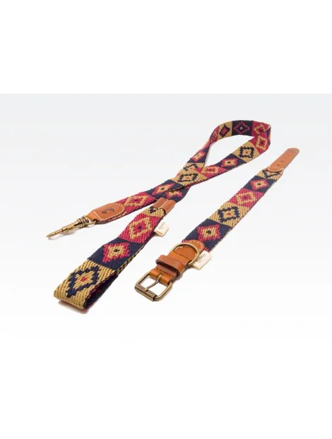 Dog Lead: Peruvian Indian Blue
