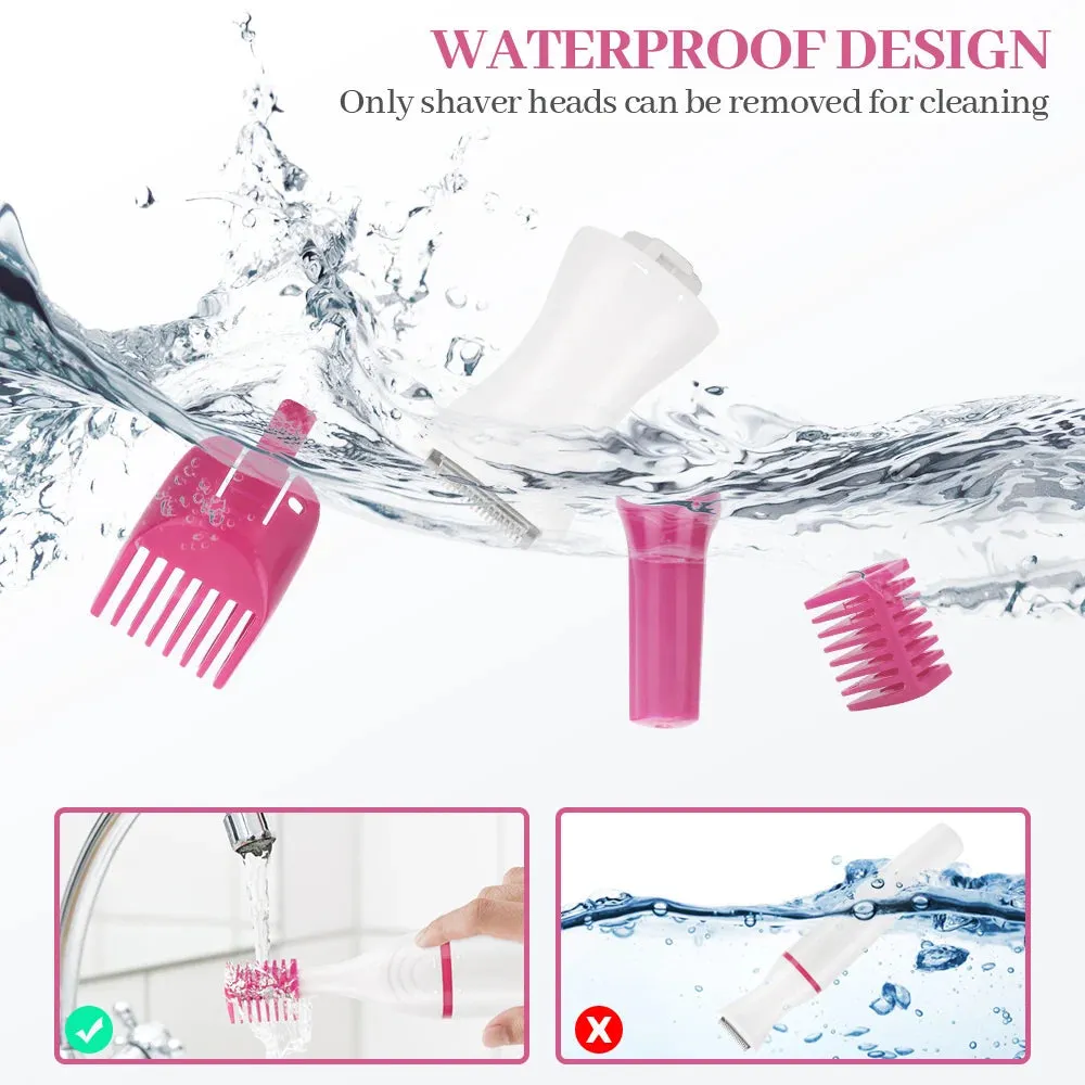 Electric 5 In 1 Hair Removal Shaving Machine Women Mini Trimmer Razor