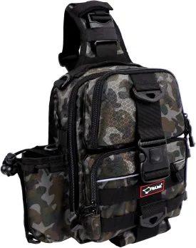 Fiblink Tackle Backpack - Water-Resistant Storage Pack With Rod & Gear Holder, Fishing Shoulder Bag
