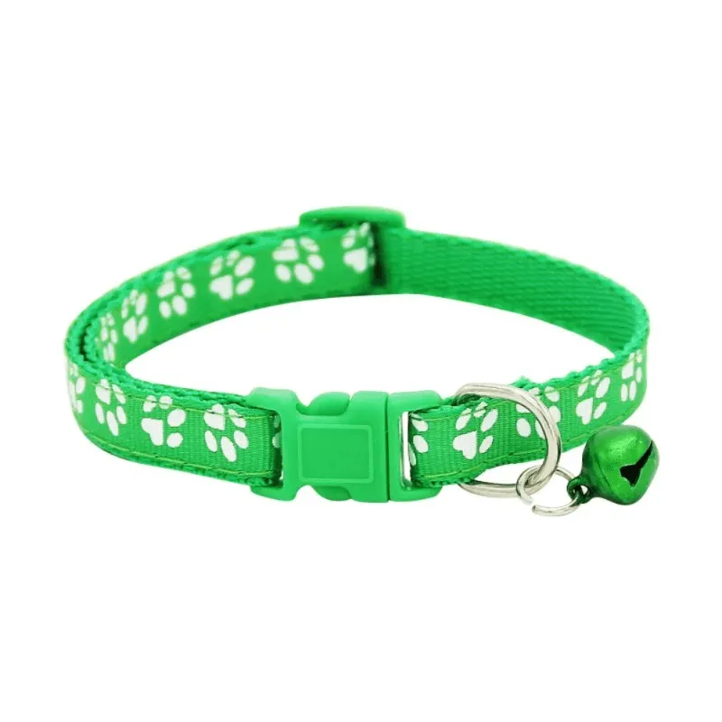 FootPrint Adjustable Collar Bell - Adjustable Collar For Cat