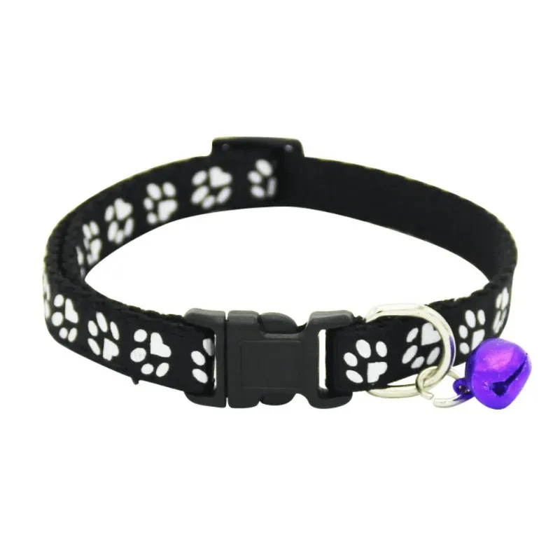 FootPrint Adjustable Collar Bell - Adjustable Collar For Cat