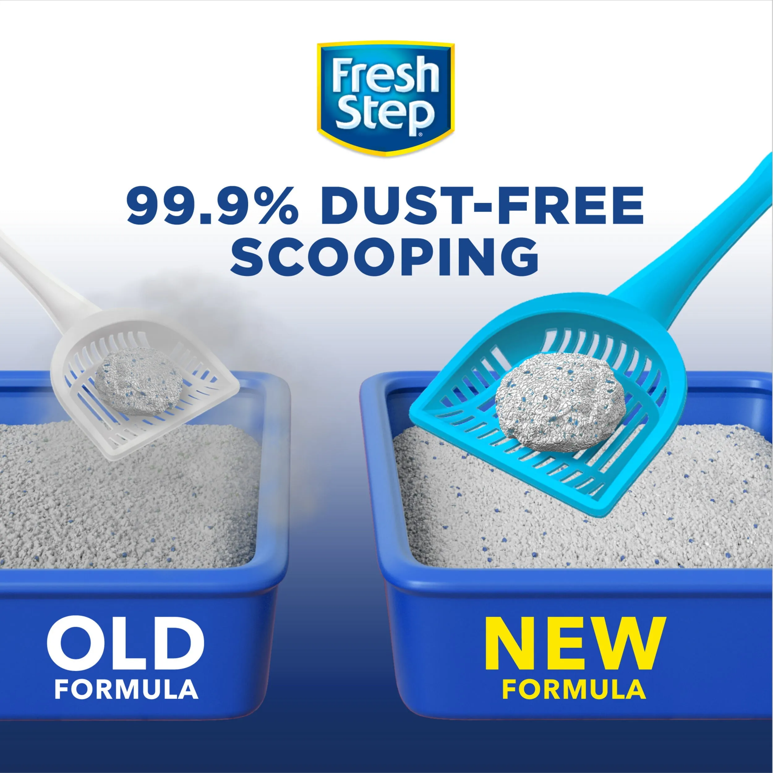 Fresh Step Crystals, Premium Cat Litter, Scented, 8 Pounds