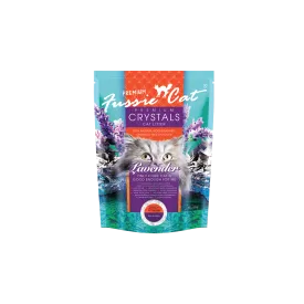 Fussie Cat Premium Crystals Litter Lavender 5L