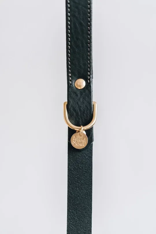 Hitch, Short Leather Dog Leash