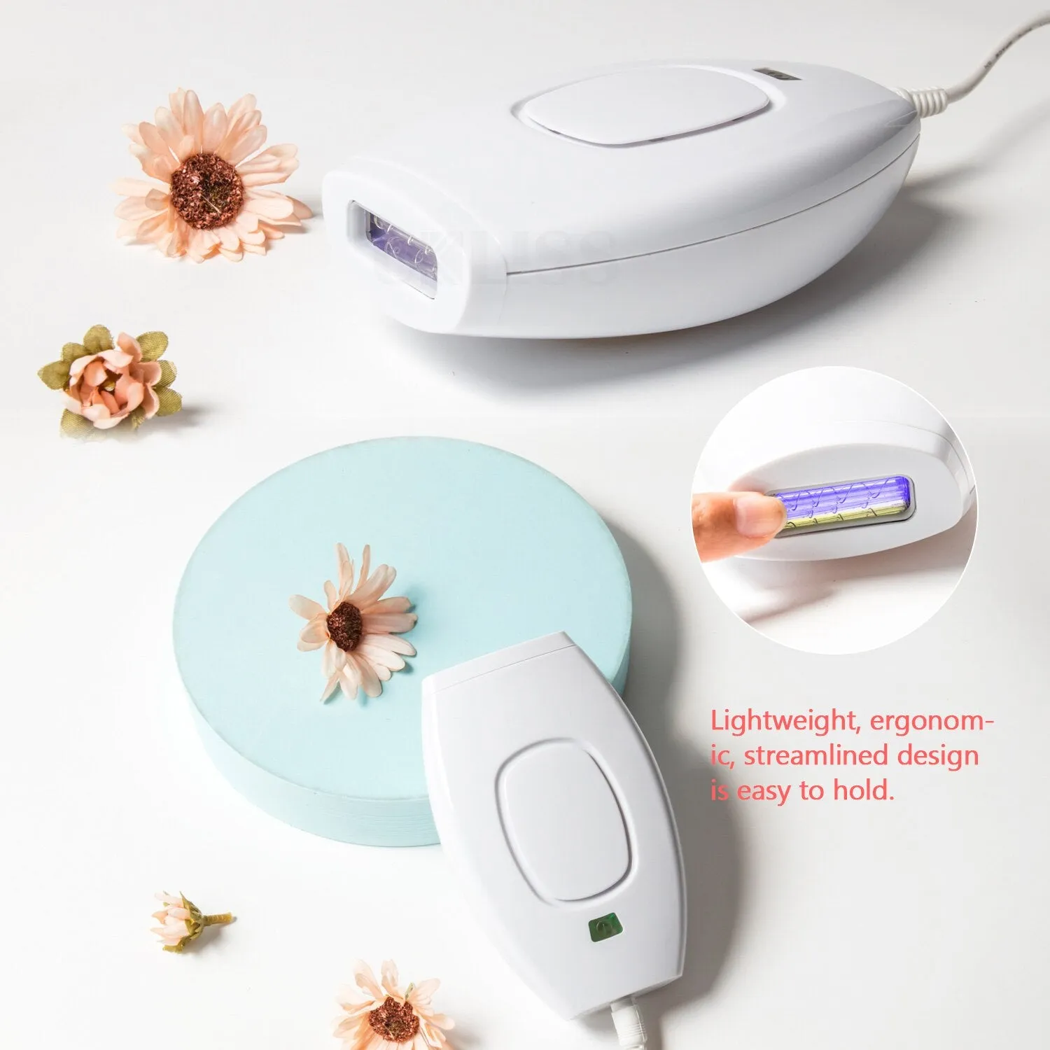 IPL Epilator Laser Hair Removal 500000 Flash, Permanent Electric Body Hair Remover