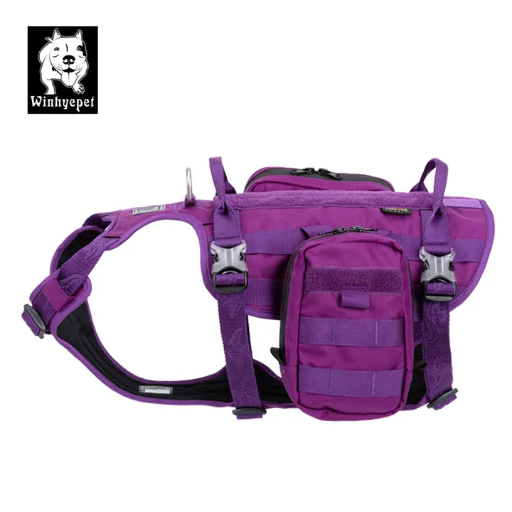 Military Harness - Whinhyepet Purple (M)