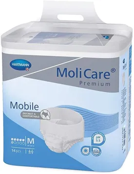 MoliCare Premium Mobile Underwear, Medium, Case/56 (4/14s)