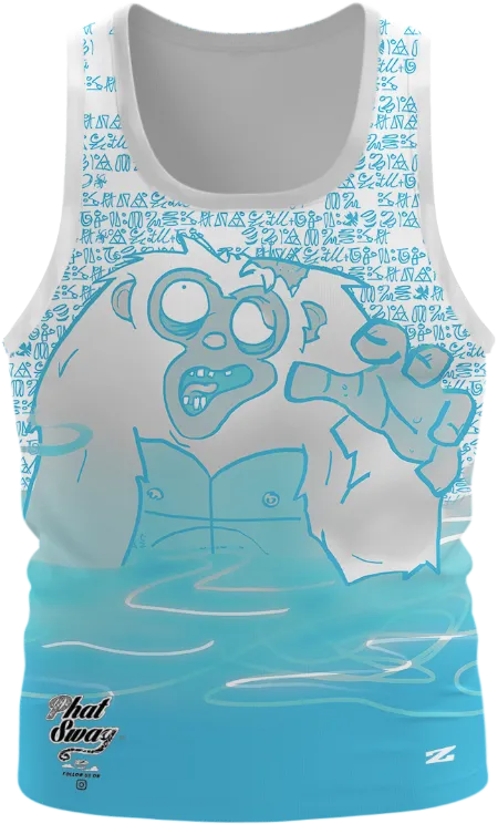 Monkey Zombie Light Singlet