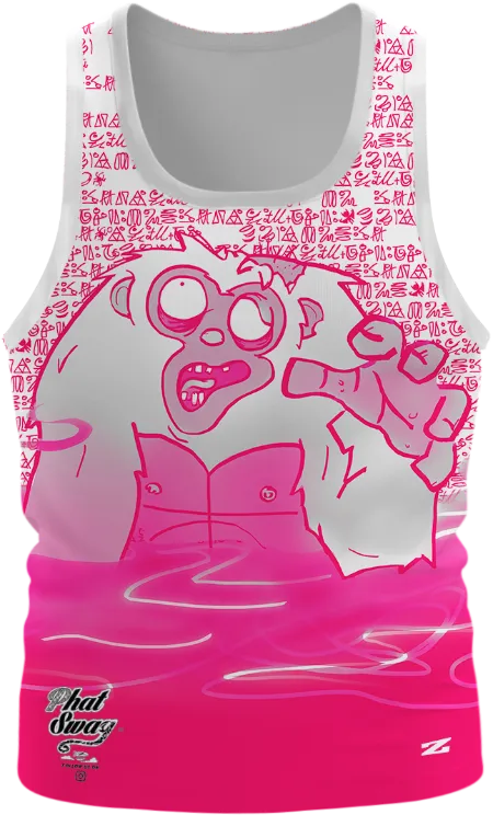 Monkey Zombie Light Singlet