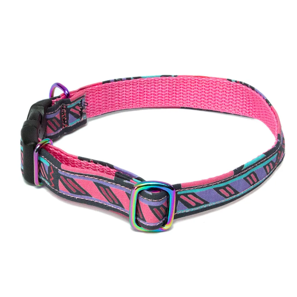 Mud Cloth Adjustable Dog Collar