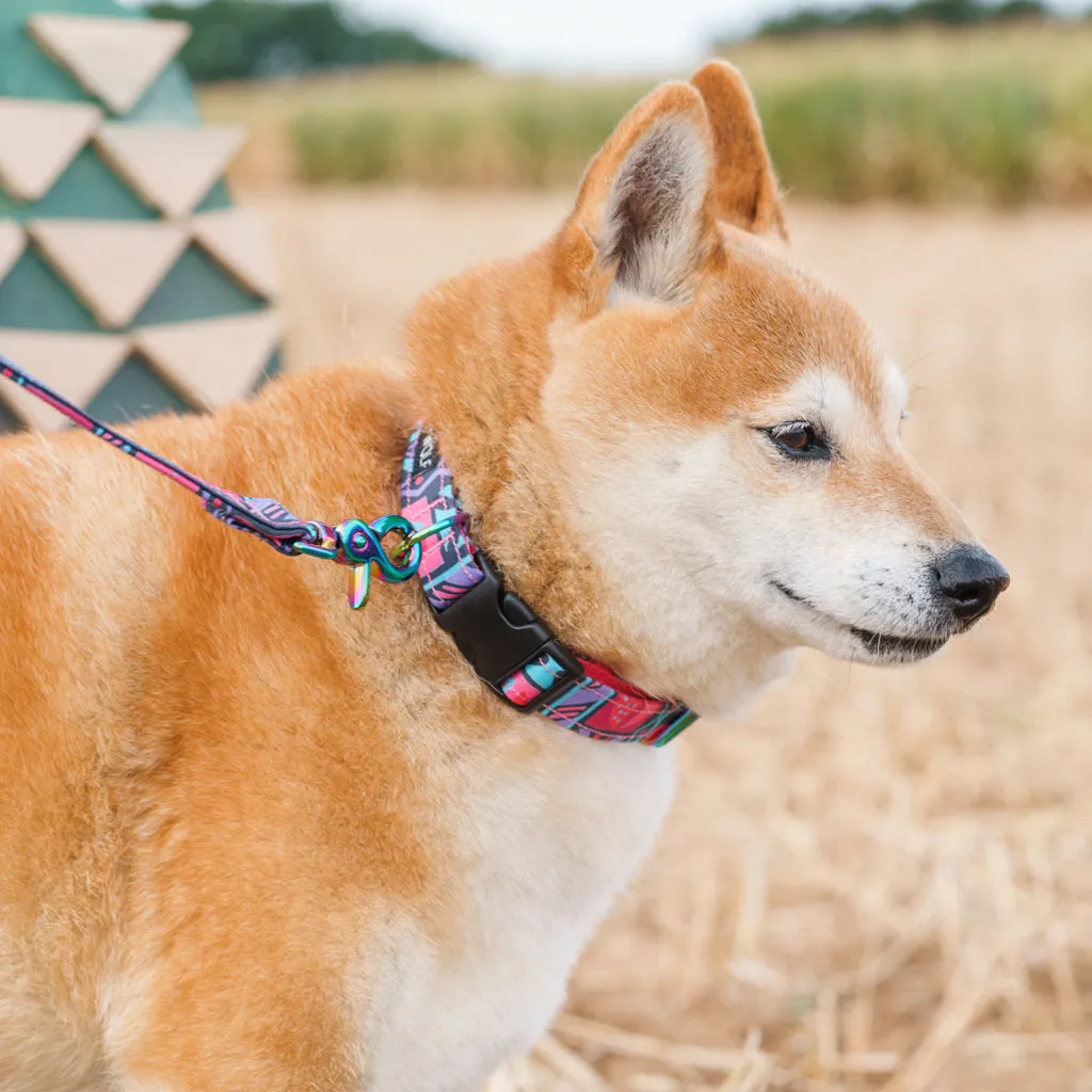 Mud Cloth Adjustable Dog Collar