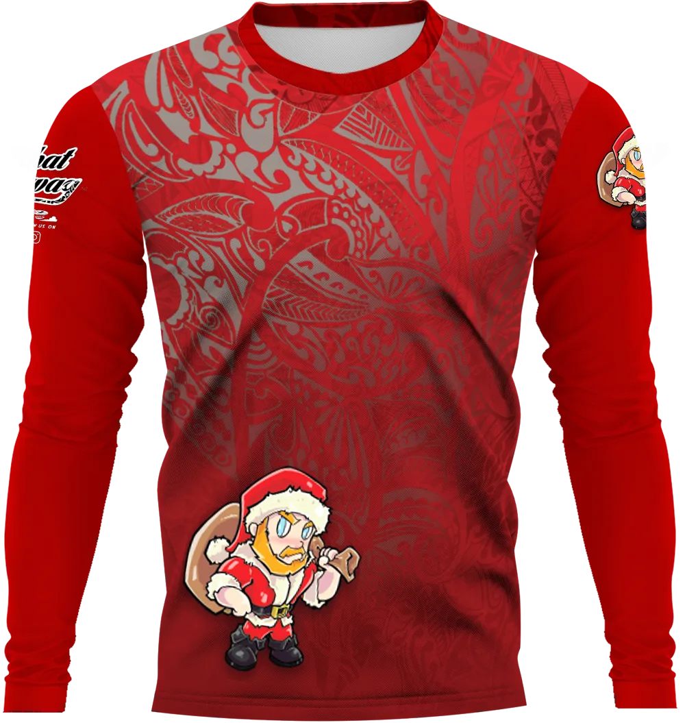 Muscle Santa Long Sleeve