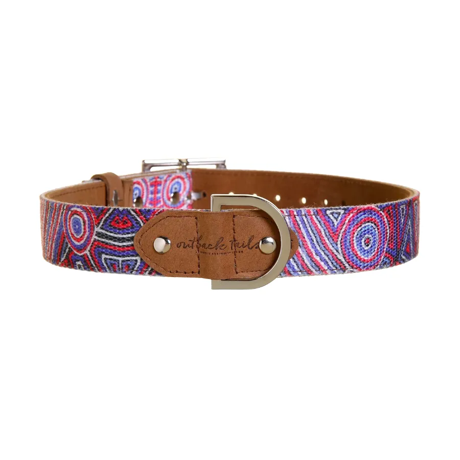Outback Tails Digging for Truffles Leather Collar