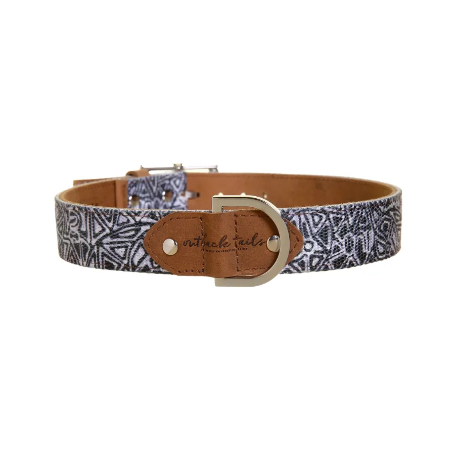 Outback Tails Mina Mina Leather Collar