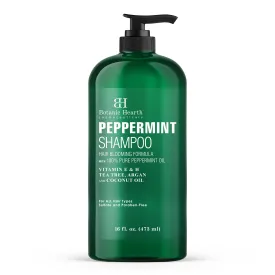 Peppermint Oil Shampoo with Vitamin E and Tea Tree Oil | 16 fl oz