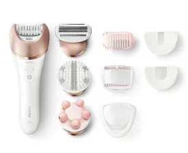 Philips BRE650/00 Cordless Epilator with 8 Attachments