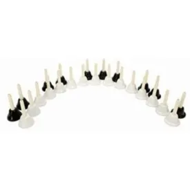 Rhythm Band 25-Note Black and White Bell Set