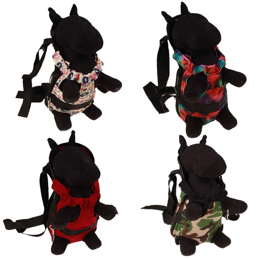 Sidiou Group Front Chest Backpack Pet Carrier Dog Five Holes Backpack Dog Outdoor Tote Bag