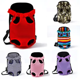 Sidiou Group Pet Dog Carrier Backpack Mesh Camouflage Outdoor Travel Breathable Shoulder Handle Bag