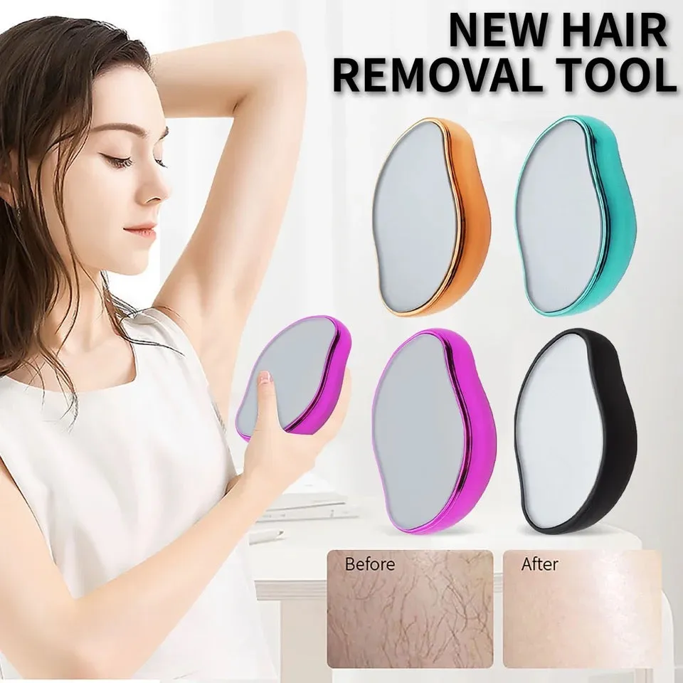 Skin smoothing painless Easy Hair Remover exfoliate hair Epilator Reusable hair removal brush