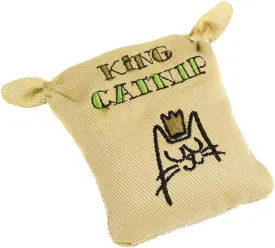 Soft Refillable Plush Cat and Kitten Toys Loose Organic Leaves, Tote Bag